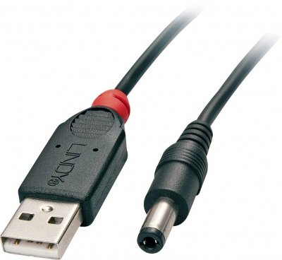 LINDY  70268 c&acirc;ble USB 1,5 m USB 2.0 USB A CC Noir