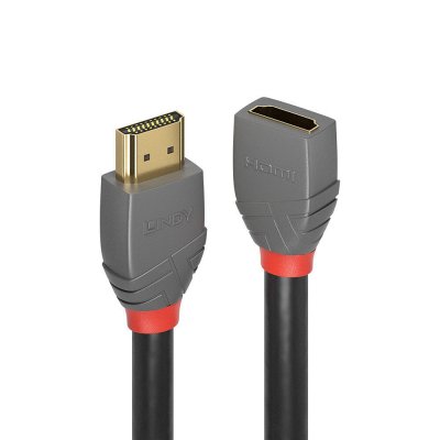 LINDY  Anthra Line cable d'extension HDMI avec Ethernet - 50 cm