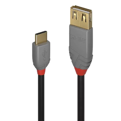 LINDY  Anthra Line - cable USB - USB pour 24 pin USB-C - 15 cm