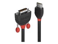 LINDY  Black Line cable adaptateur - HDMI / DVI - 1 m