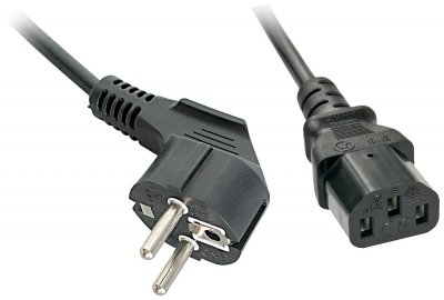 LINDY  - cable d'alimentation - CEE 7/7 pour IEC 60320 C13 - 2 m