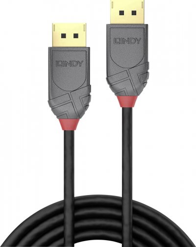 LINDY  c&acirc;ble displayport 1.2 - anthra line - 3m