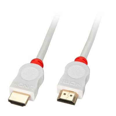 LINDY  C&acirc;ble HDMI High Speed, Blanc, 2m