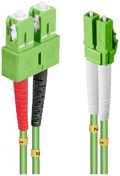 LINDY  cable reseau - 10 m - vert fluo