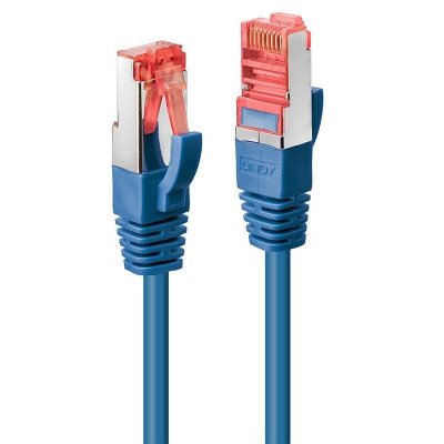 LINDY  C&acirc;ble r&eacute;seau Cat.6 S/FTP, cuivre, 250MHz, Bleu, 3m