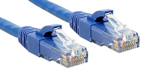 LINDY  C&acirc;ble r&eacute;seau Cat.6 U/UTP Patch Premium, LSOH, cuivre, 250MHz, Bleu, 7,5m