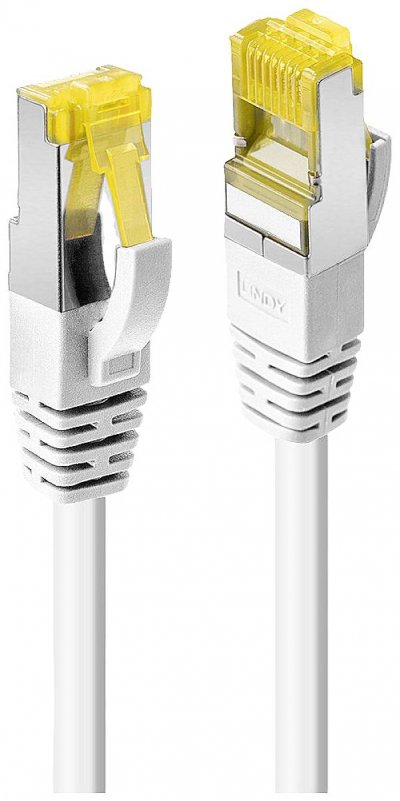 LINDY  C&acirc;ble r&eacute;seau Cat.7 S/FTP, cuivre, LSOH, 600MHz, Blanc, 1,5m