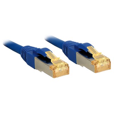LINDY  C&acirc;ble r&eacute;seau Cat.7 S/FTP, cuivre, LSOH, 600MHz, Bleu, 2m