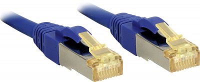 LINDY  C&acirc;ble r&eacute;seau Cat.7 S/FTP, cuivre, LSOH, 600MHz, Bleu, 5m