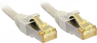 LINDY  C&acirc;ble r&eacute;seau Cat.7 S/FTP, cuivre, LSOH, 600MHz, Gris, 0,5m