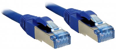 LINDY  C&acirc;ble r&eacute;seau en cuivre - 6A S/FTP - LSOH - 500MHz  - 5 m - Bleu