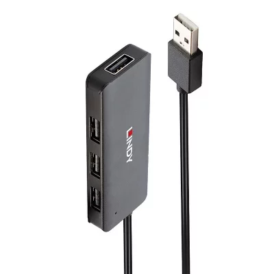 LINDY  - Concentrateur (hub) - 4 x USB 2.0 - de bureau