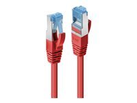 LINDY  cordon de raccordement - 15 m - rouge