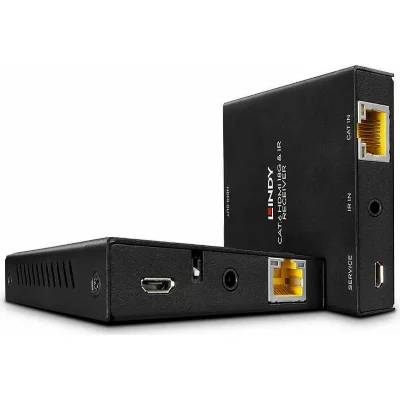 LINDY  Extendeur Hdmi 4k60 Sur Rj45 Jusqu'&agrave; 50m Avec Poc & Loop Out