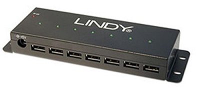 LINDY  Industrial USB 2.0 Hub - concentrateur (hub) - 7 ports