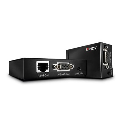 LINDY  kit extender vga & audio- cat.5e - 300m LIN4002888325400