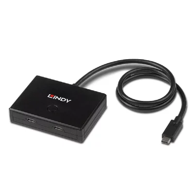 LINDY  Switch bidirectionnel USB 3.2 Gen 1 Type C, 2 Ports