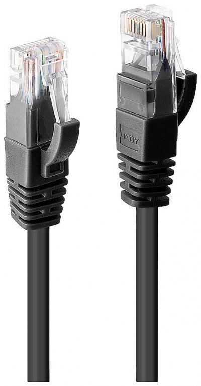 LINDY  U/utp Cat6 Network Cable 3 M Argent&eacute;