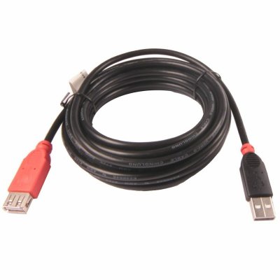 LINDY  Usb 2.0 Usb Extension Cable 5 M Argent&eacute;