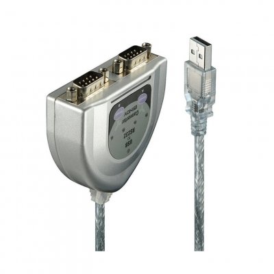 LINDY  USB to Serial Converter - Adaptateur s&eacute;rie - USB - RS-232 x 2