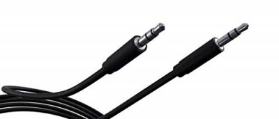LINEAIRE  A195NA5 Jack 3.5 mm st&eacute;r&eacute;o m&acirc;le/m&acirc;le - C&acirc;ble fin - Longueur : 0,5 m