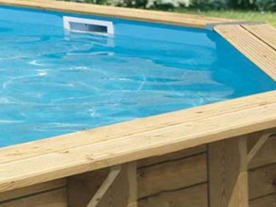 UBBINK NORTLAND Liner piscine Ubbink Lagon &Oslash;450 cm x H.120 cm - Bleu