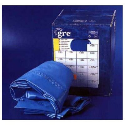 GRE Liner seul bleu pour piscine acier ovale 5,27 x 3,27 x 1,22 m - Gr&eacute;