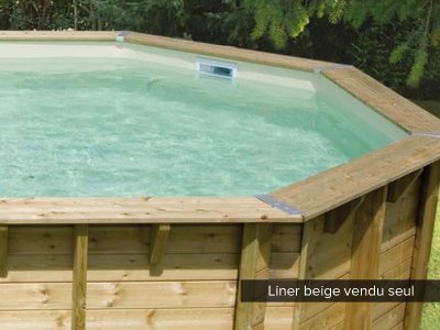 UBBINK Liner uni beige, L.450.8 x l.300.3 cm H.126cm 