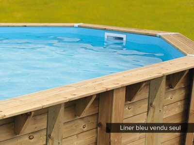 UBBINK Liner uni bleu, L.751.8 x l.450.8 cm H.140cm 