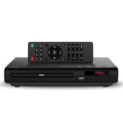  LINFE Lecteur DVD pour TV avec sortie HDMI/AV, entr&eacute;e USB, lecteur DVD CD
