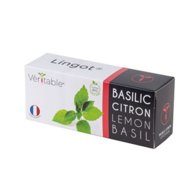VéRITABLE Lingot&reg; Basilic citron Bio pour potager V&eacute;ritable&reg;