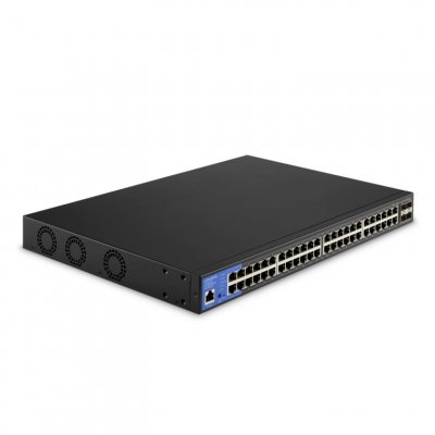 LINKSYS  48port managed poe+ ge switch 48port managed poe+ ge switch 4 10g sfp+ 740w taa LGS352MPC-EU