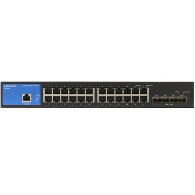 LINKSYS  Commutateur GIGABIT 24 Ports g&eacute;r&eacute;s 4 10G