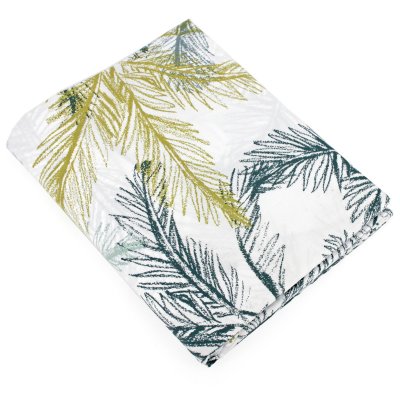 LINNEA  Drap plat 240x310 cm percale 100% coton TRINIDAD mousson