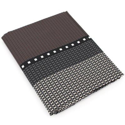 LINNEA  Drap Plat 280x325 cm Satin de Coton Enzo Noir