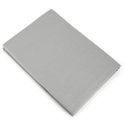LINNEA  Drap Plat uni 240x310 cm 100% Coton Alto Alu