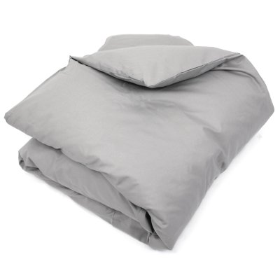 LINNEA  Housse de couette uni 280x240 cm 100% coton ALTO Alu