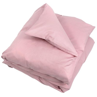 LINNEA  Housse de couette uni 300x240 cm 100% coton ALTO Macaron