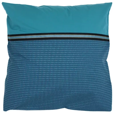 LINNEA  Taie d'oreiller 65x65 cm Percale de Coton Gustav Vert Emeraude