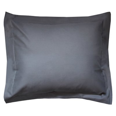 LINNEA  Taie d'oreiller uni 100x80 cm 100% Coton Alto Manhattan