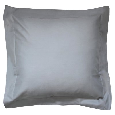 LINNEA  Taie d'oreiller uni 65x65 cm 100% Coton Alto Alu