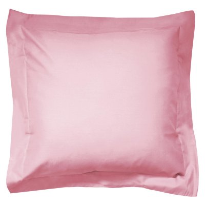 LINNEA  Taie d'oreiller uni 65x65 cm 100% Coton Alto Macaron