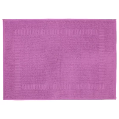 LINNEA  Tapis de bain 50x70 cm PURE Rose Lavande 700 g/m2
