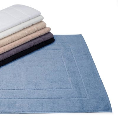 LINNEA  Tapis de Bain 60x100 cm Flair Bleu Moyen 1500 g/m2