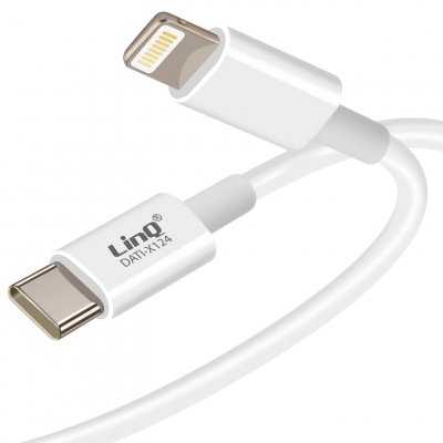 LINQ  C&acirc;ble Usb-c Vers Lightning 20w Pour Iphone Et Ipad Blanc