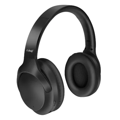 LINQ  Casque Audio Bluetooth R&eacute;duction de Bruit - Noir
