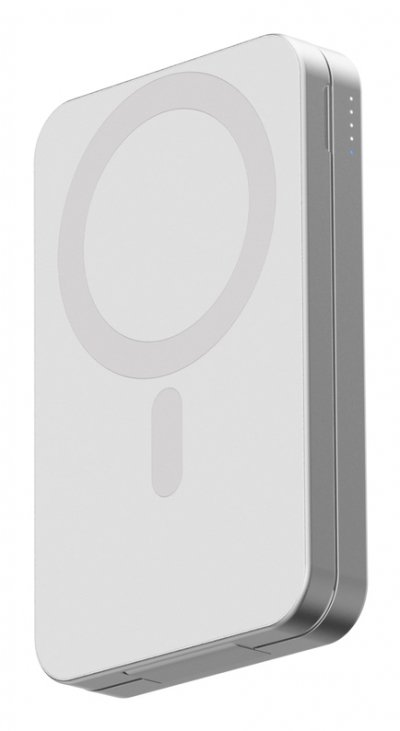 XTORM Linq Lqwps082 Banque D'alimentation &Eacute;lectrique 8000 Mah Recharge Sans Fil Argent