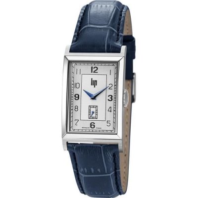 LIP  Homme Analogique Quartz Montre avec Bracelet en Cuir 671279