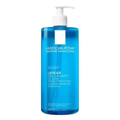 LA ROCHE POSAY LIPIKAR GEL LAVANT gel douche apaisant protecteur 750 ml