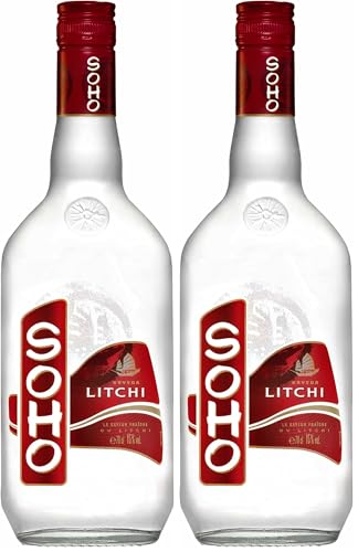 SOHO Liqueur Litchi  - La Bouteille De 70cl